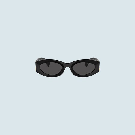 Miu Glimpse Sunglasses Slate Gray Lenses Miu Miu