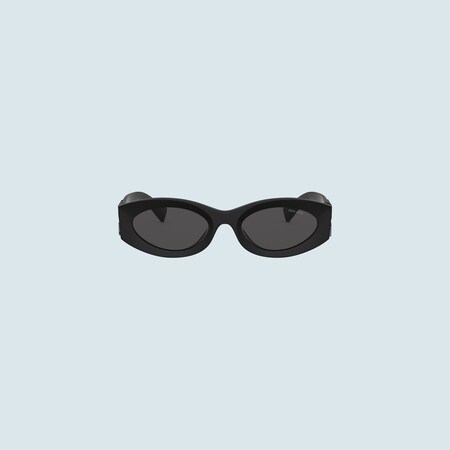 Miu Miu Eyewear Collection Sunglasses Gradient Smoky Gray Lenses Miu Miu