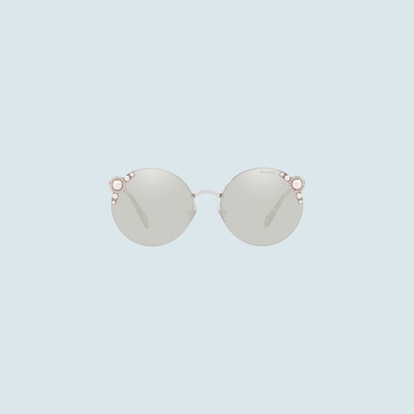 Miu Miu Maniere Eyewear Clear Flash Lenses Miu Miu