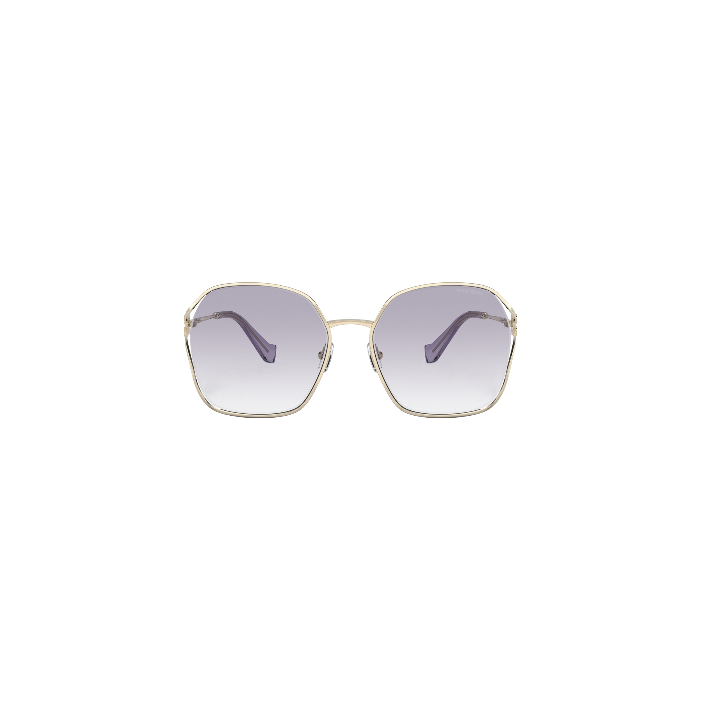 Miu Miu Logo sunglasses Shaded lilac lenses | Miu Miu