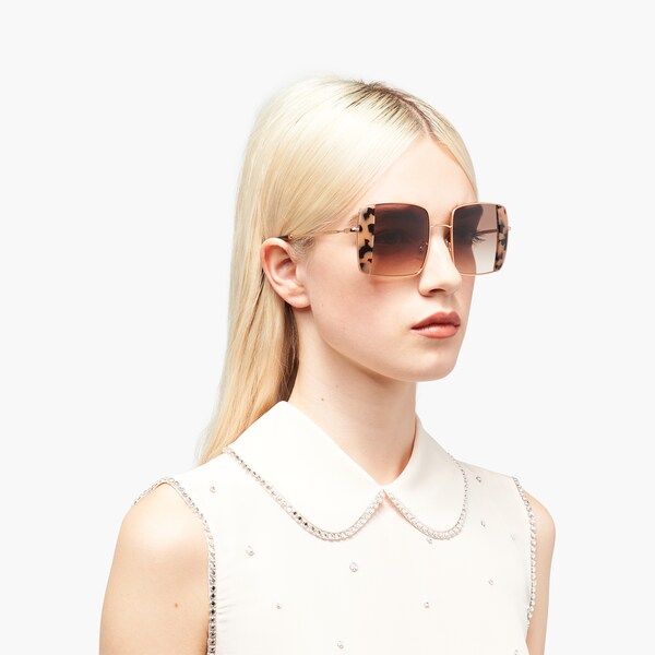 Miu miu noir eyewear