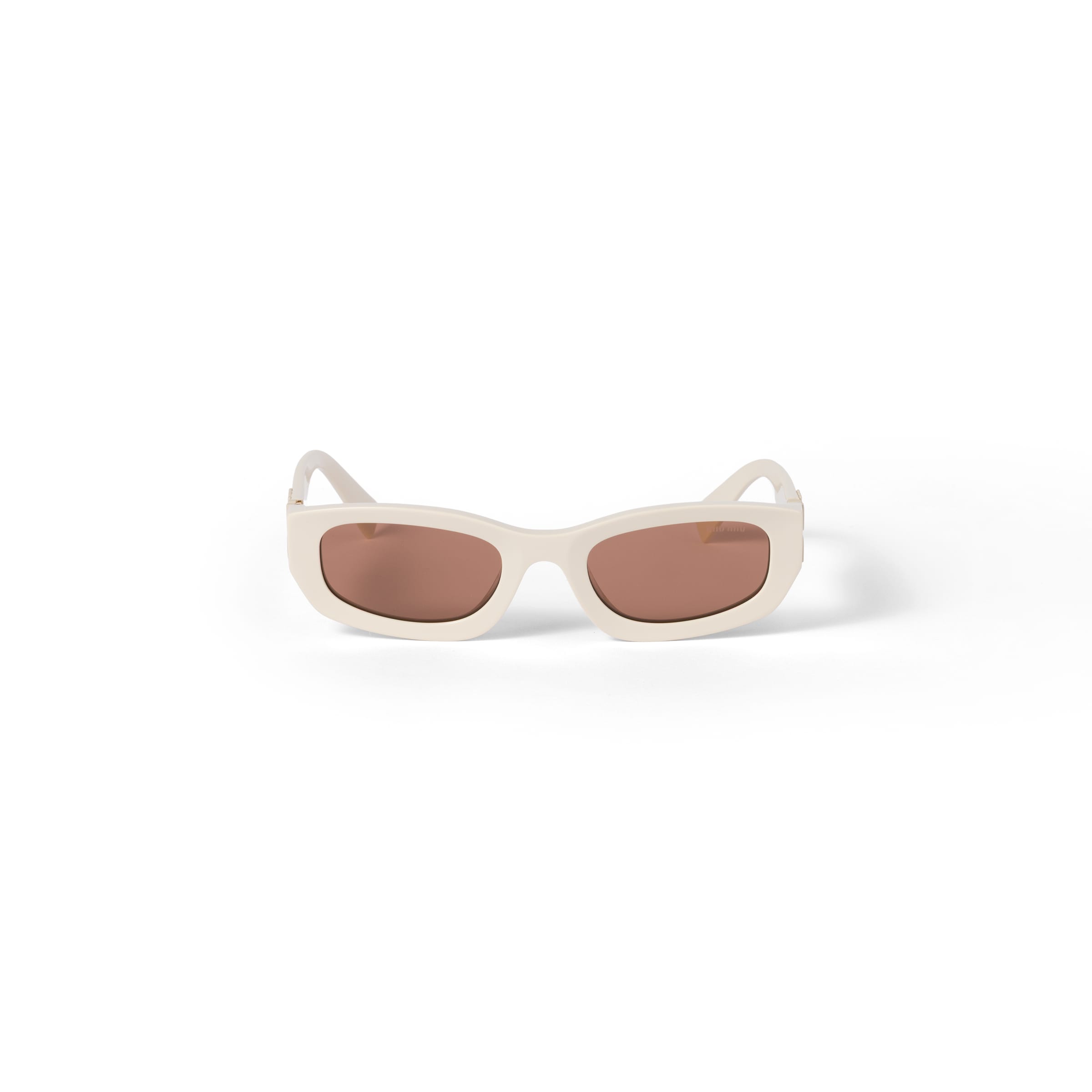 Miu Miu Lunettes De Soleil Miu Glimpse, Femme, Verres Marron Chocolat
