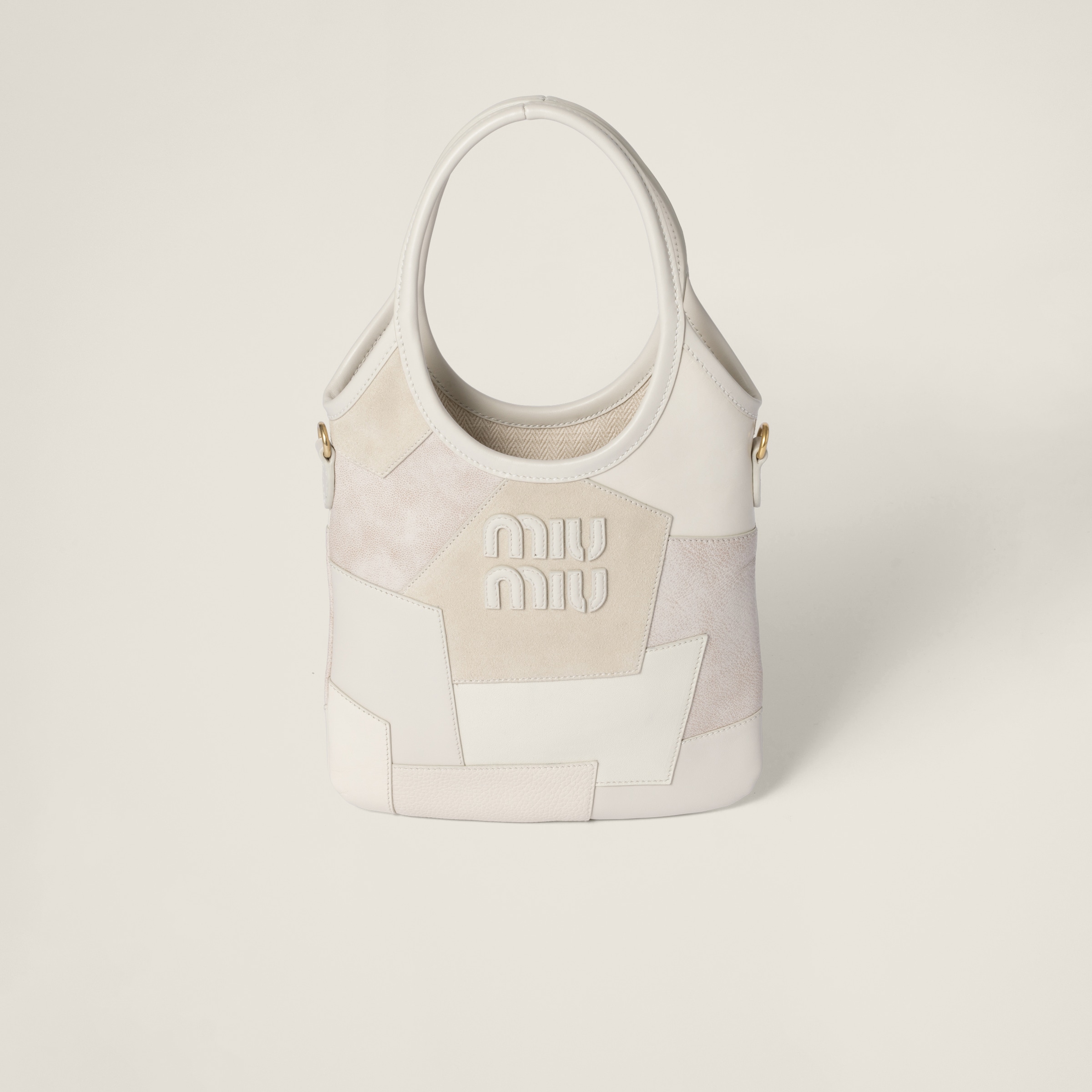 ◆送込◆【MIU MIU】IVY*刺繍ギャバジンバッグ Olive Green Ivy Embroidered Gabardine Bag | Miu Miu