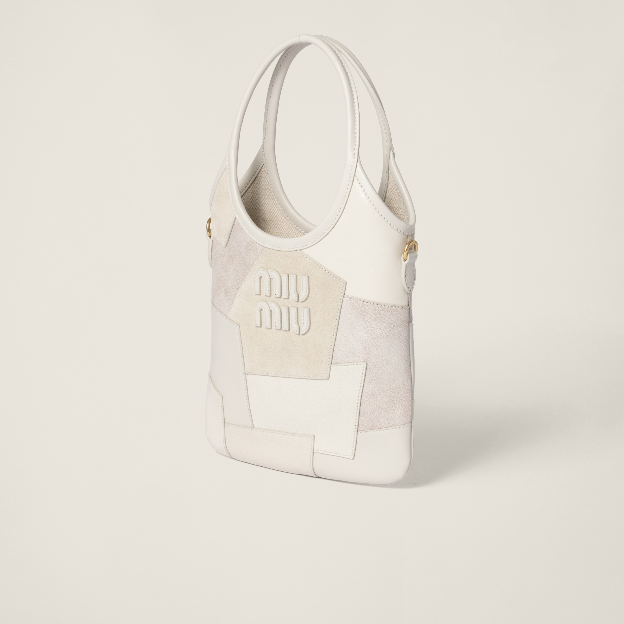 【完売必至】Miu Miu Ivy ミディアム レザー ハンドバッグ Miu Miu Ivy レザーハンドバッグ | ブラック | FARFETCH JP