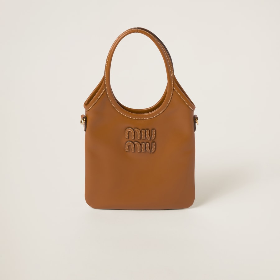 Miu miu leather bag discount