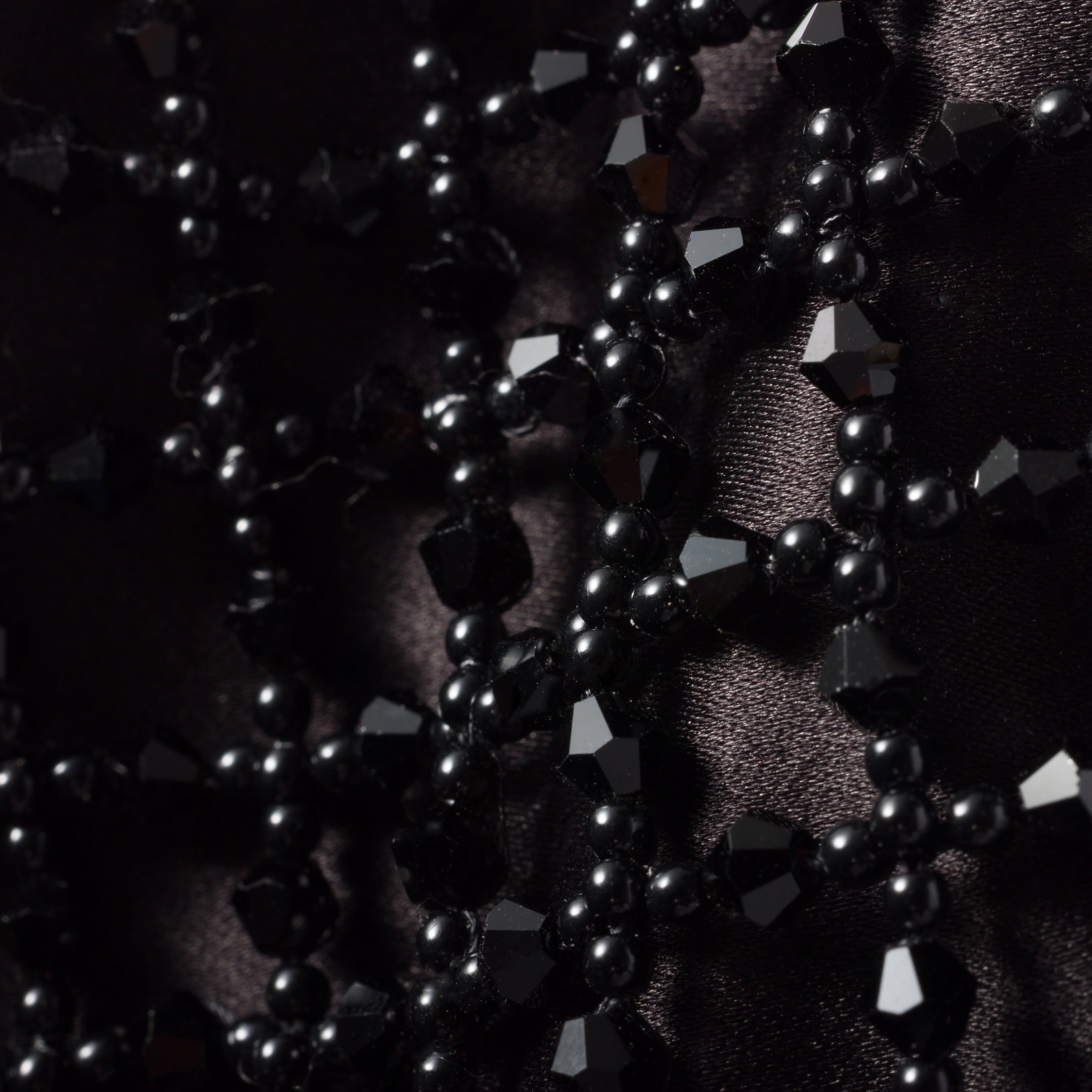 Black Ivy Beaded Duchesse Bag | Miu Miu