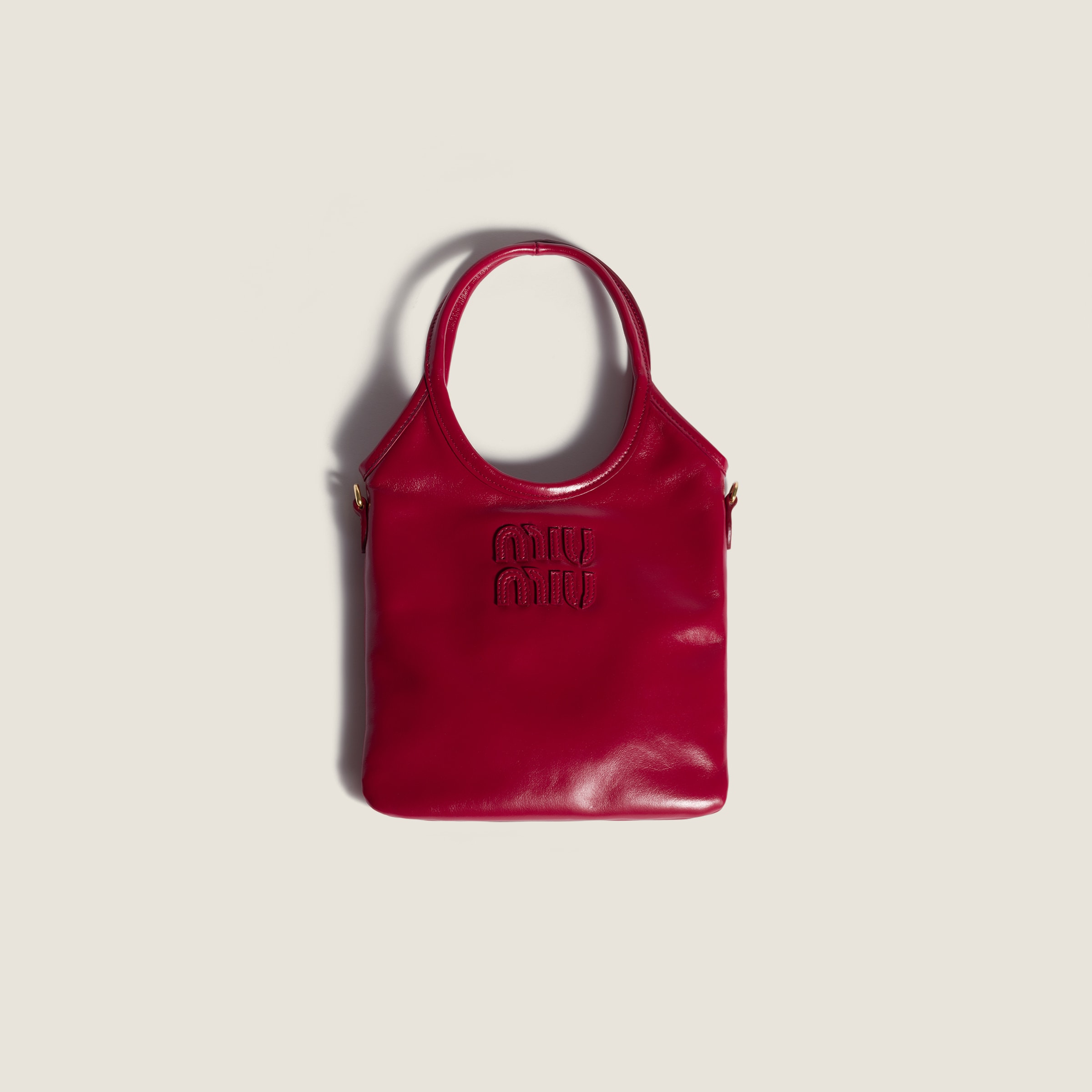 Miu Miu Ivy leather handbag
