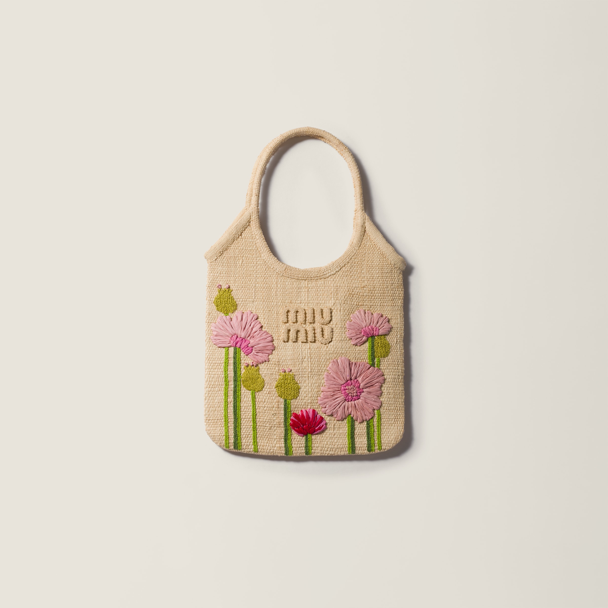 Ivy raffia handbag from Miu Miu - $1,950
