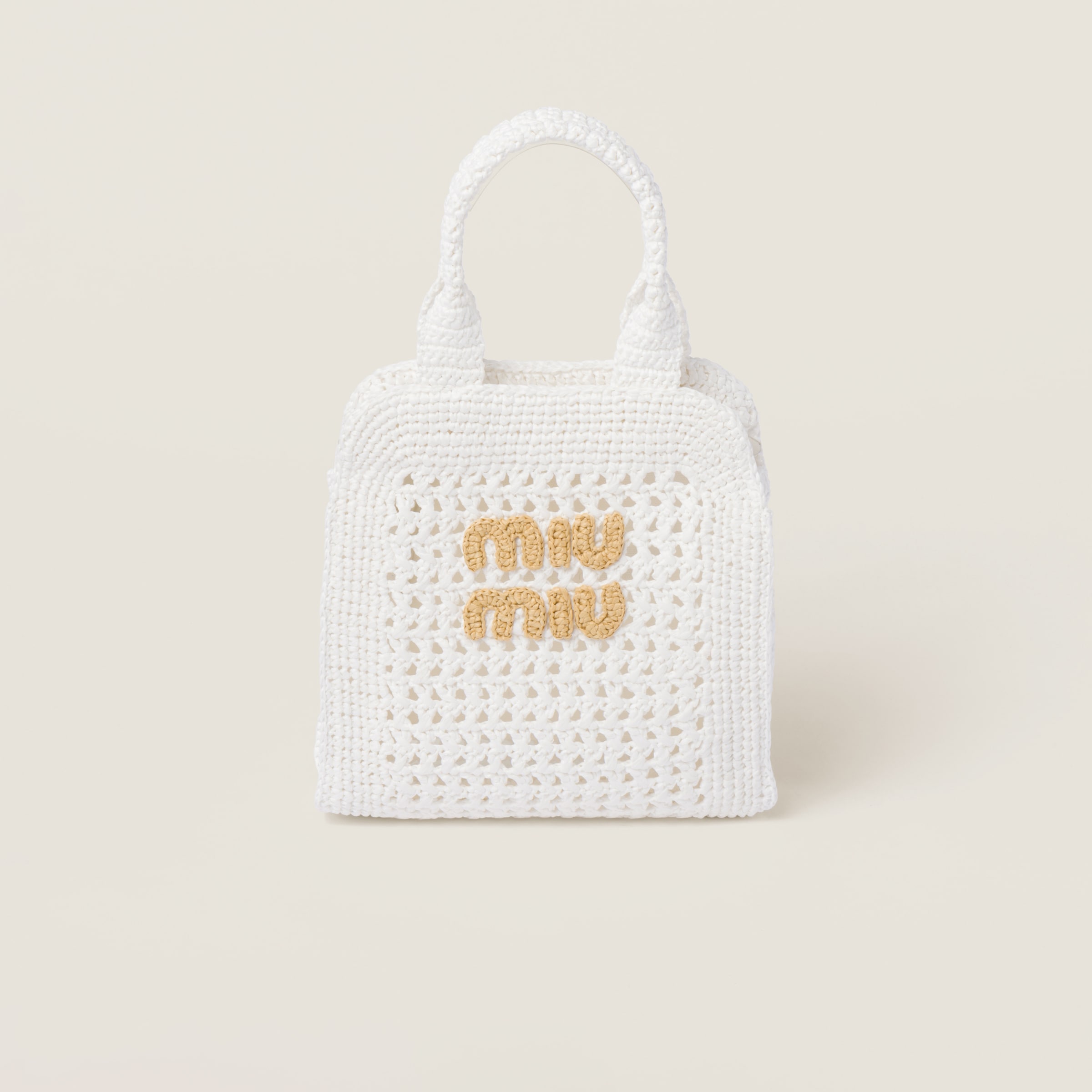 Miu miu raffia bag shop