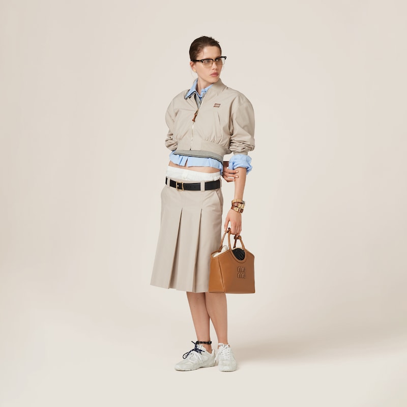 아이비 가죽 백