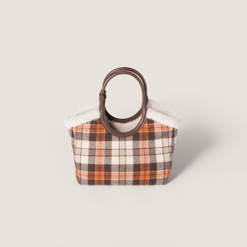 Ivy格纹和羊羔毛包袋