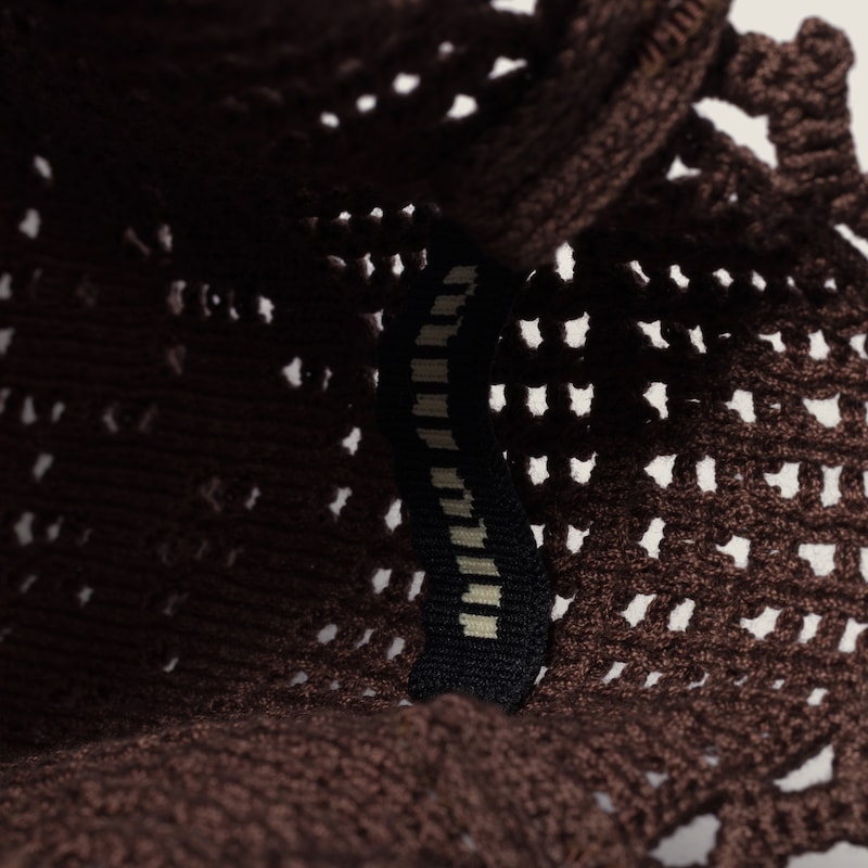 Cotton crochet handbag