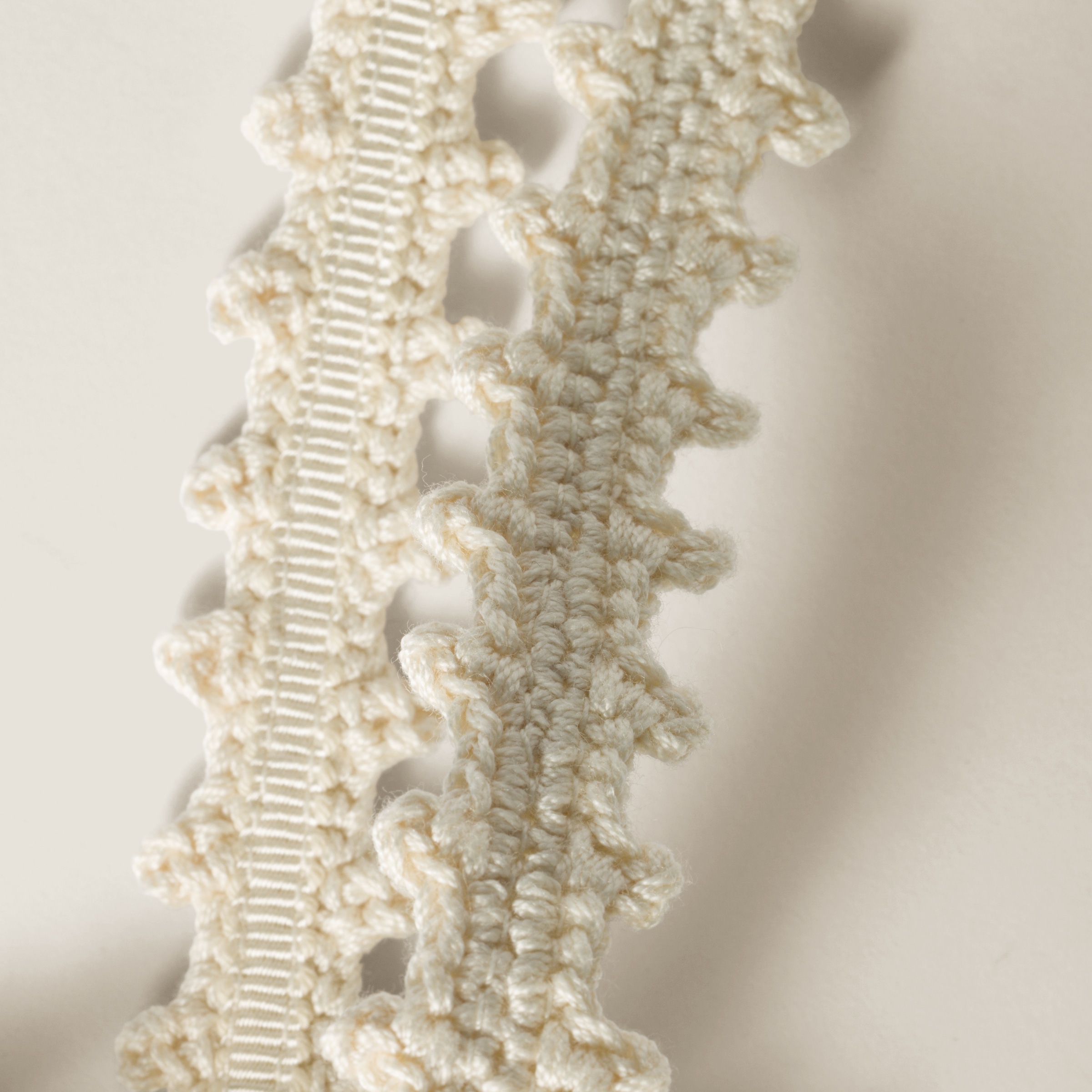 Miu Miu Crochet Cotton Handbag