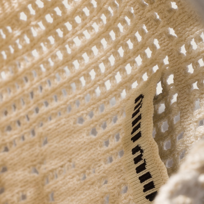 棉质钩针编织手袋