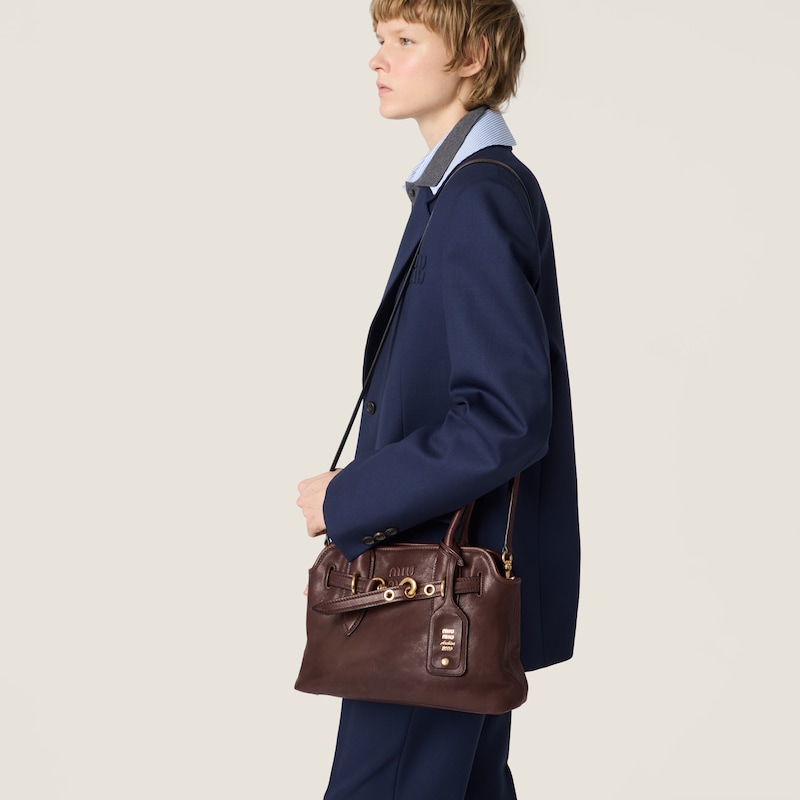 아방뛰르 나파 가죽 백