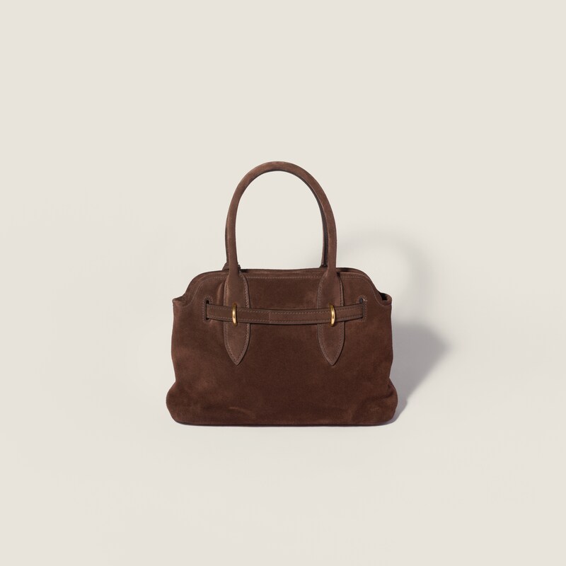 Aventure suede handbag