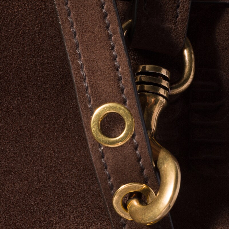 Aventure suede handbag