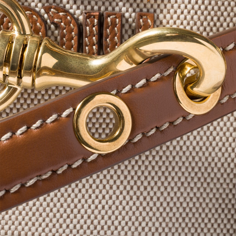 Aventure canvas and leather bag