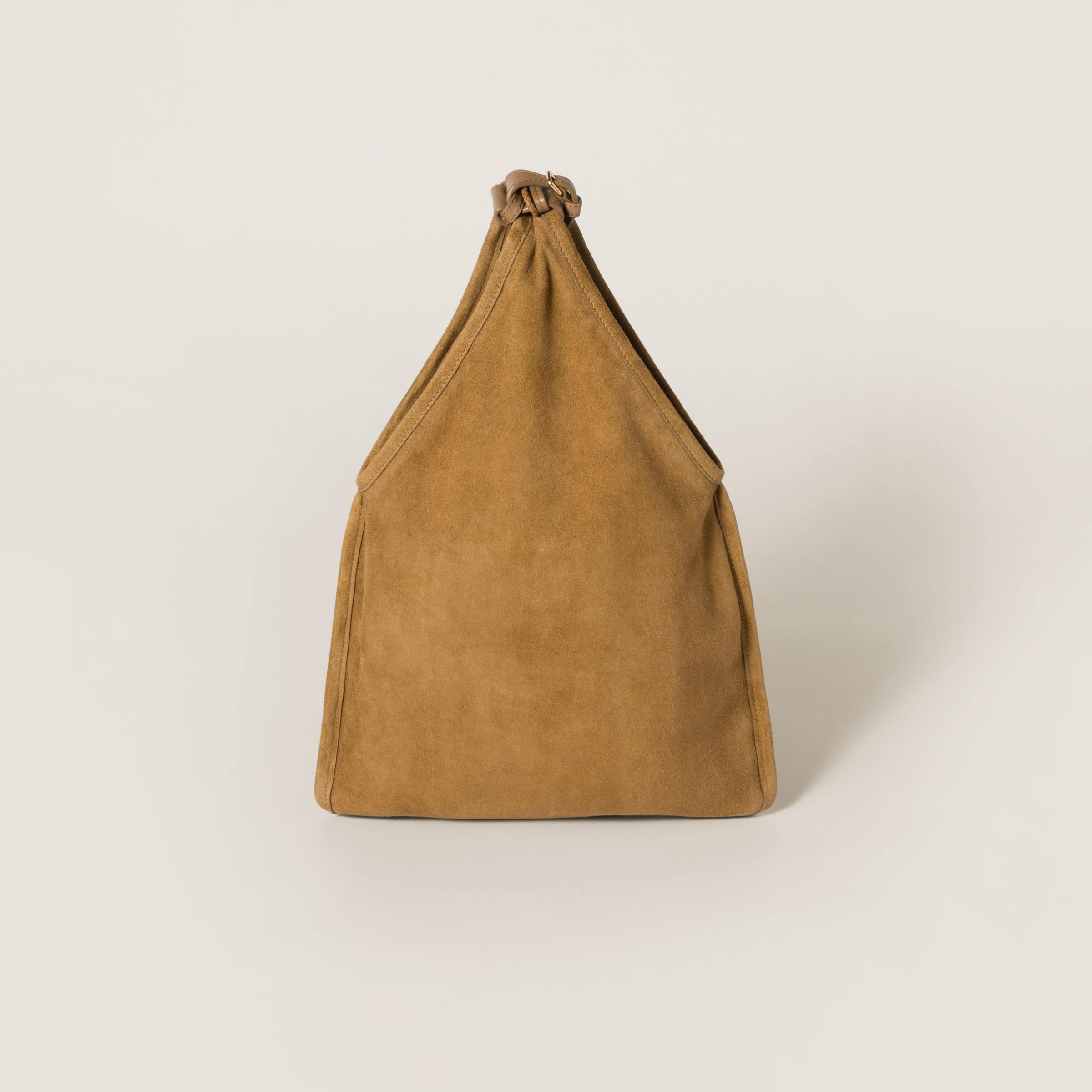 Miu Miu Suede Handbag With Tassels