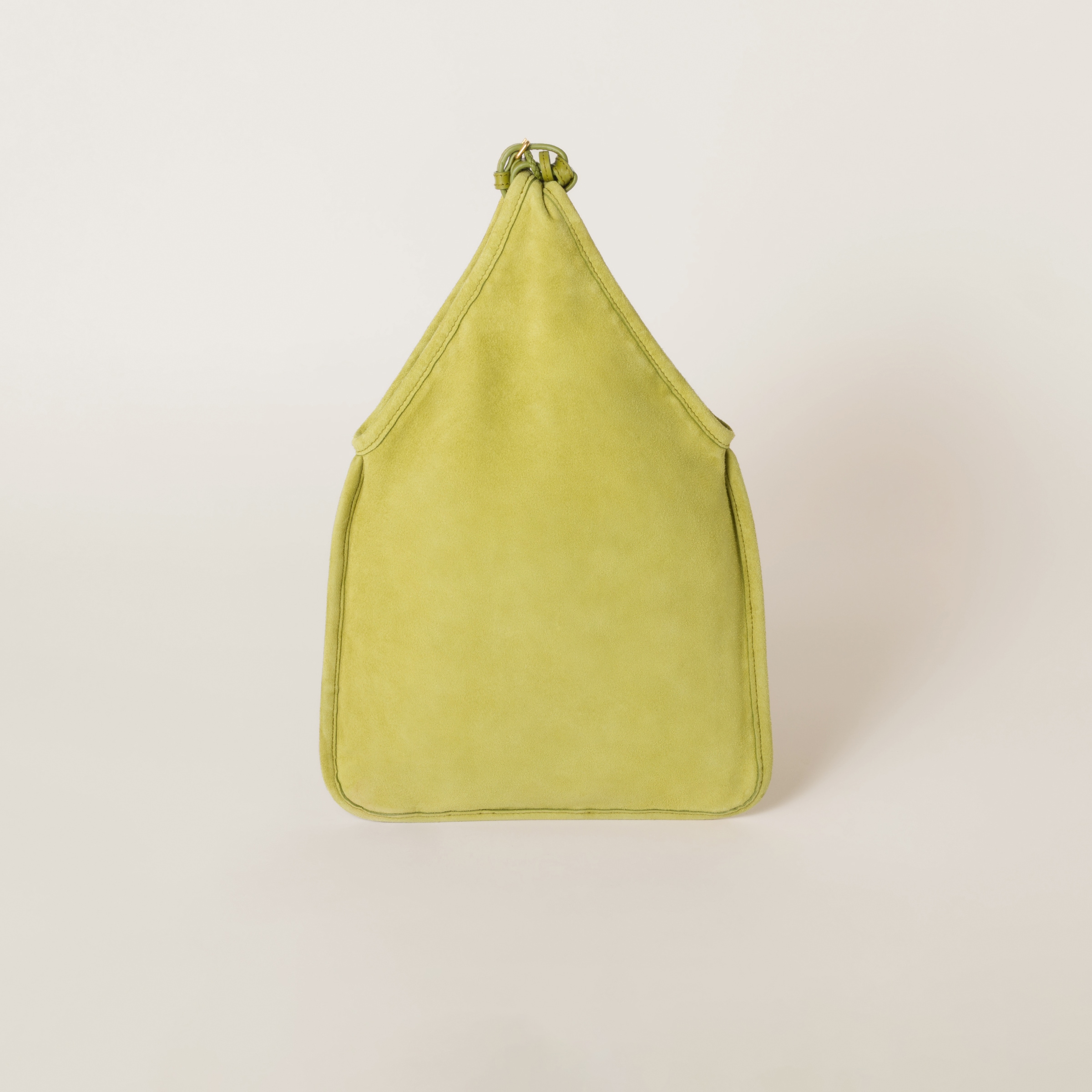 Miu Miu Suede Handbag With Tassels