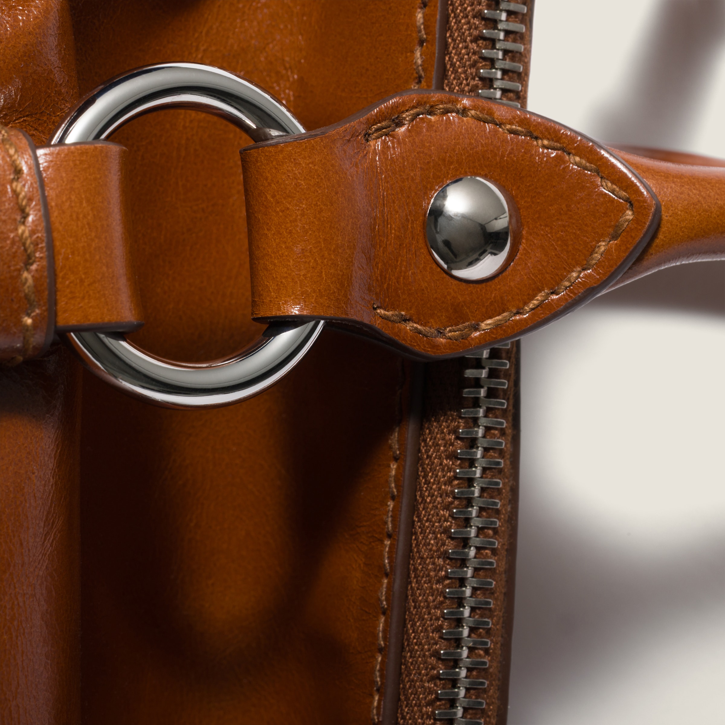 Palisander Shiny Leather Top-handle Bag | Miu Miu - United States