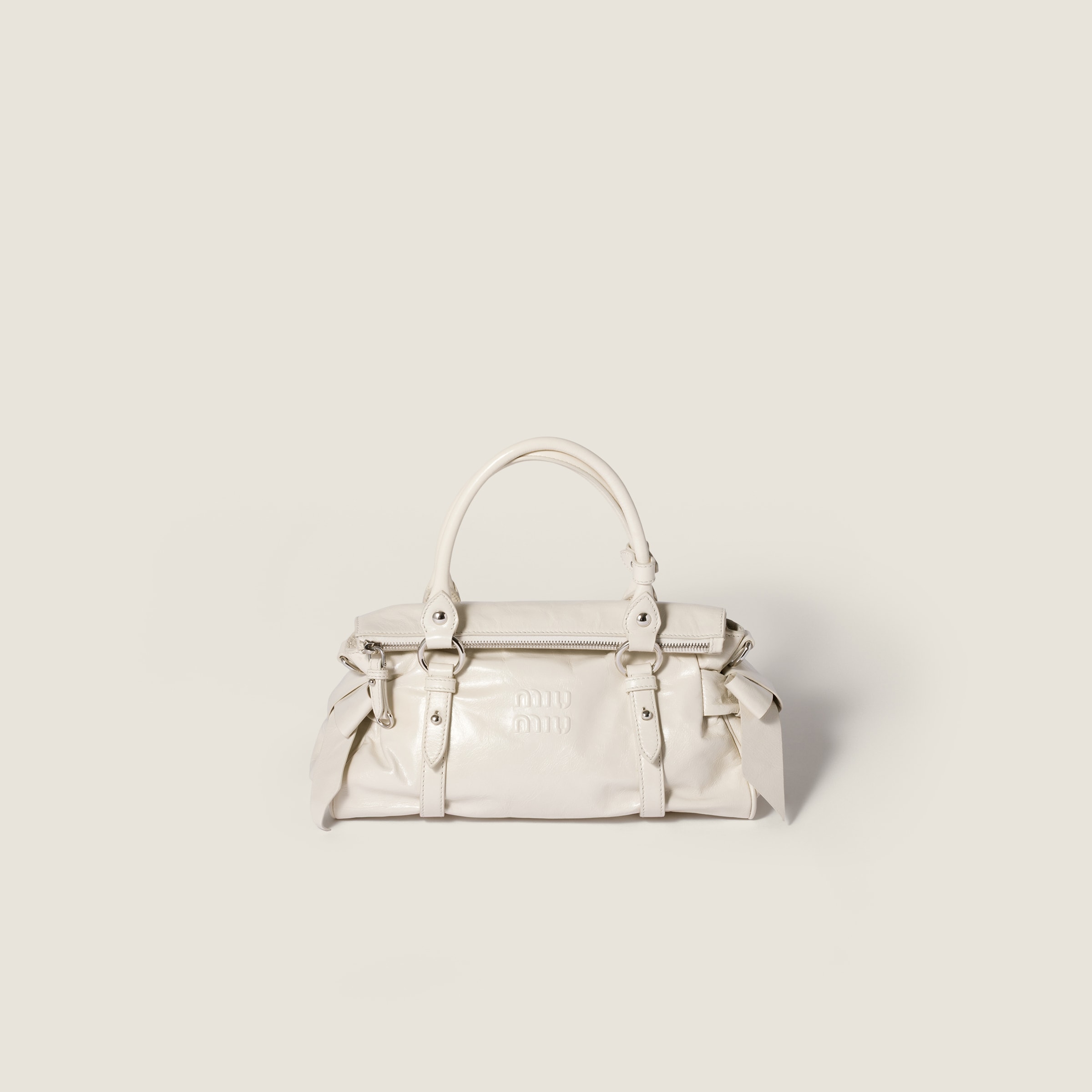 Miu Miu Shiny leather handbag