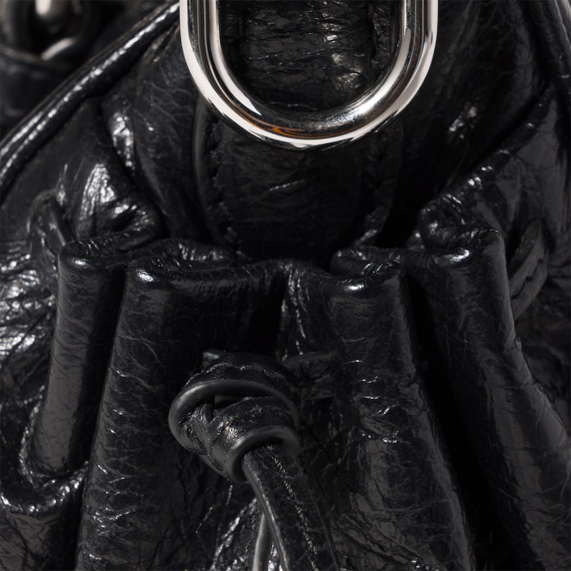 Nappa leather handbag