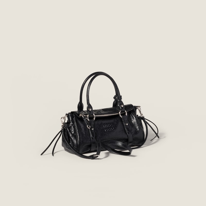 Nappa leather handbag