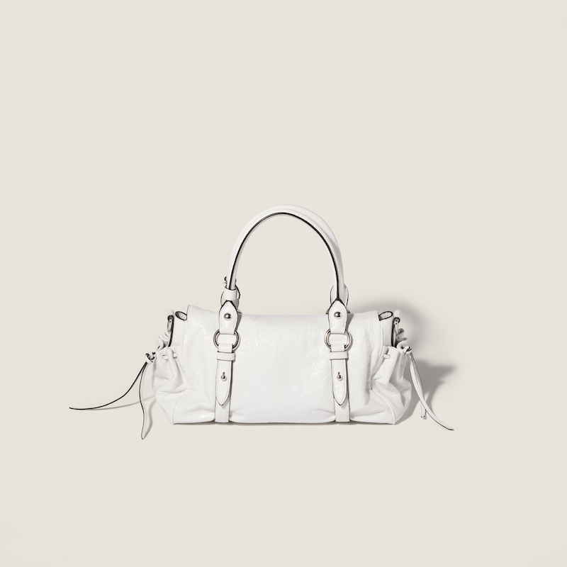 Nappa leather handbag