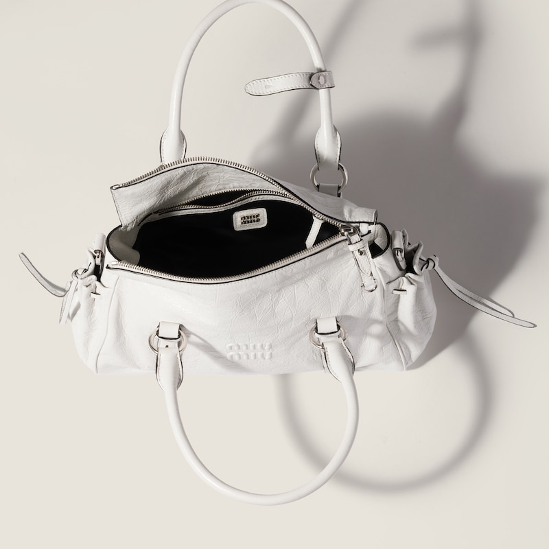 Nappa leather handbag