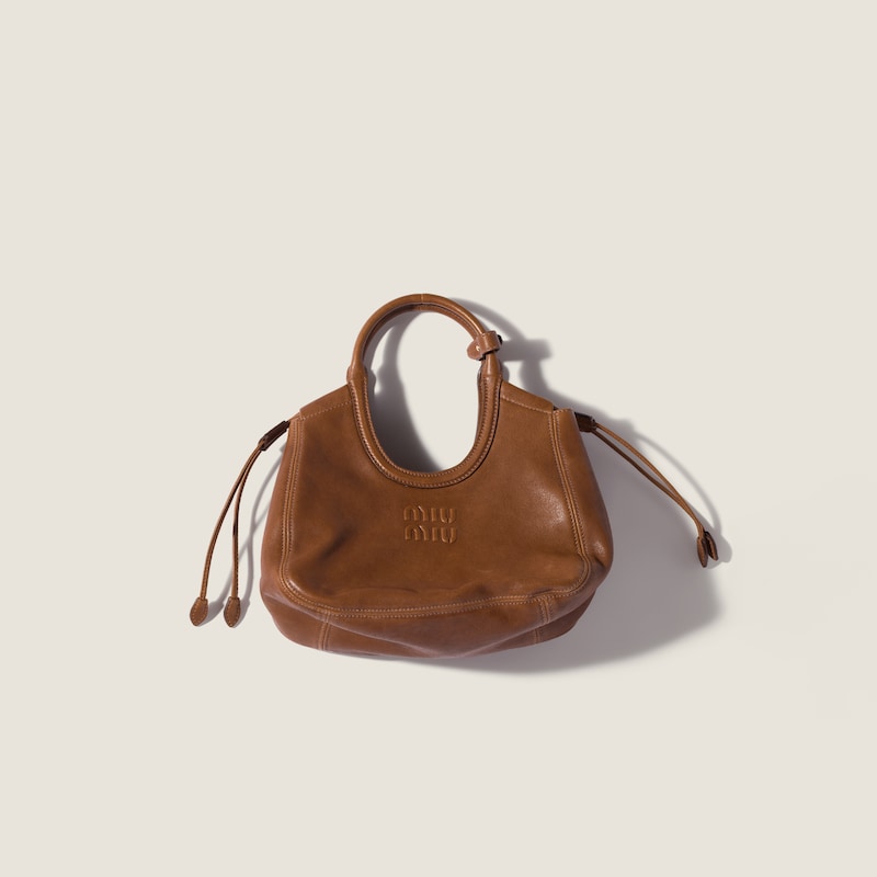 Ivy nappa leather tote bag