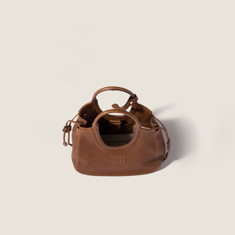 Ivy nappa leather tote bag