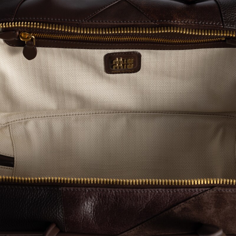 Leather patchwork Beau bag