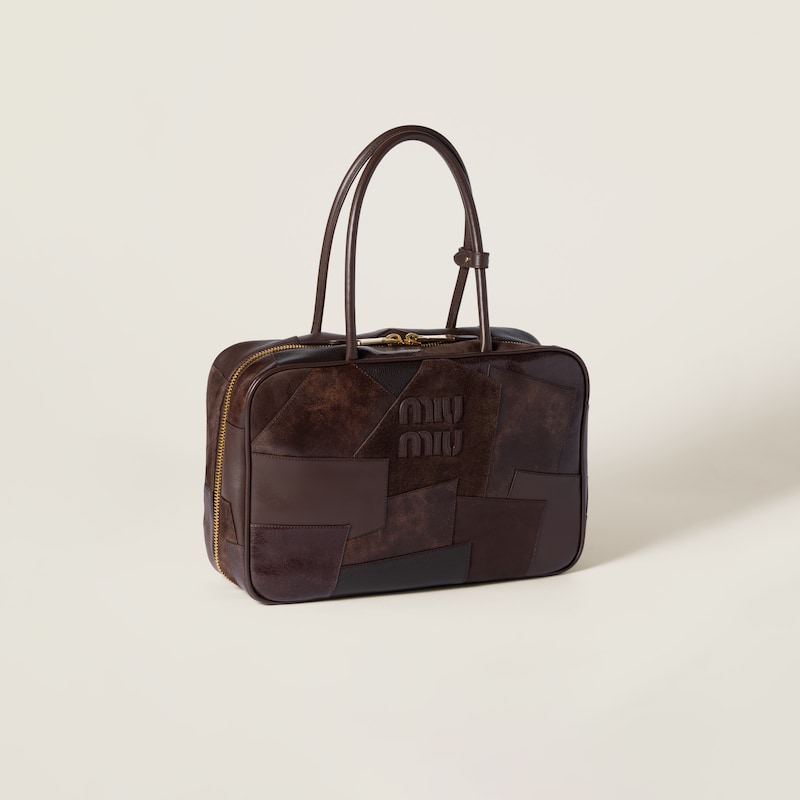 Leather patchwork Beau bag