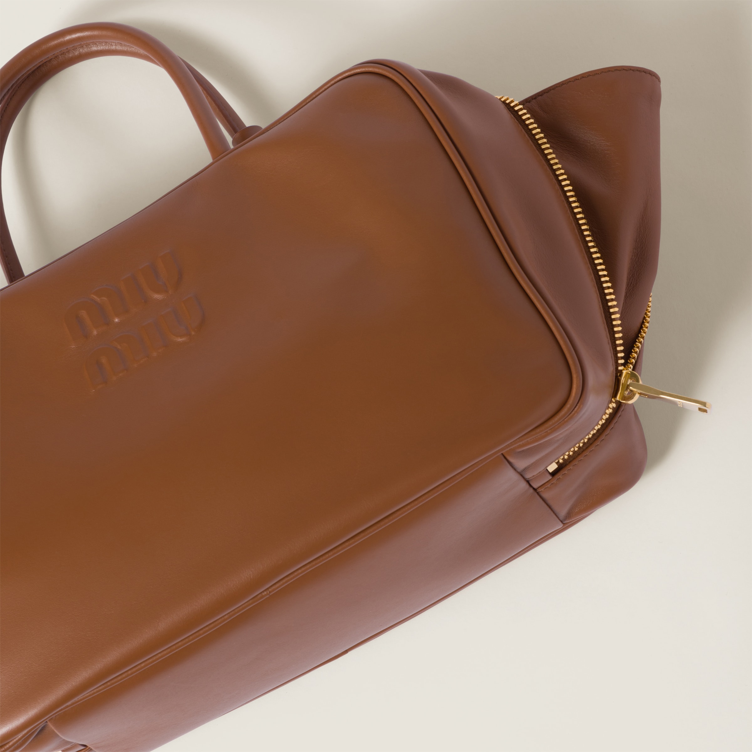 Miu miu sales leather handbag