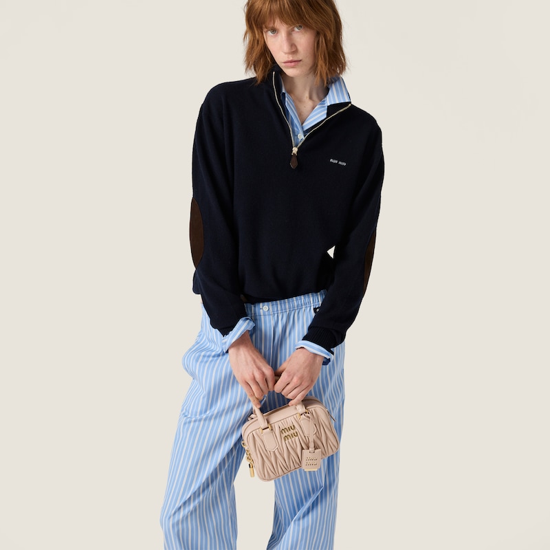 Arcadie Matelassé nappa leather bag