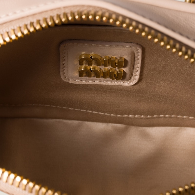 Arcadie Matelassé nappa leather bag