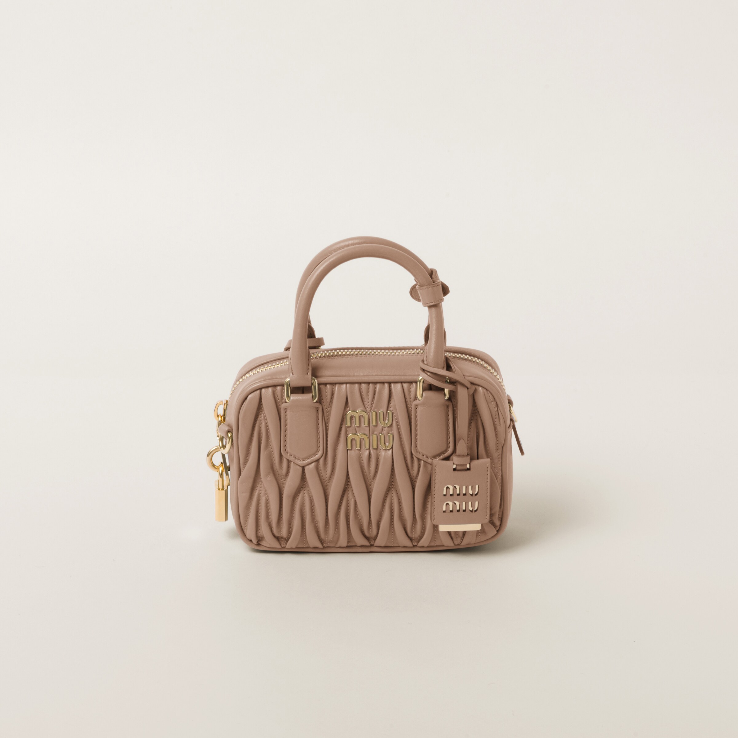 Cameo Arcadie Matelassé Nappa Leather Bag | Miu Miu