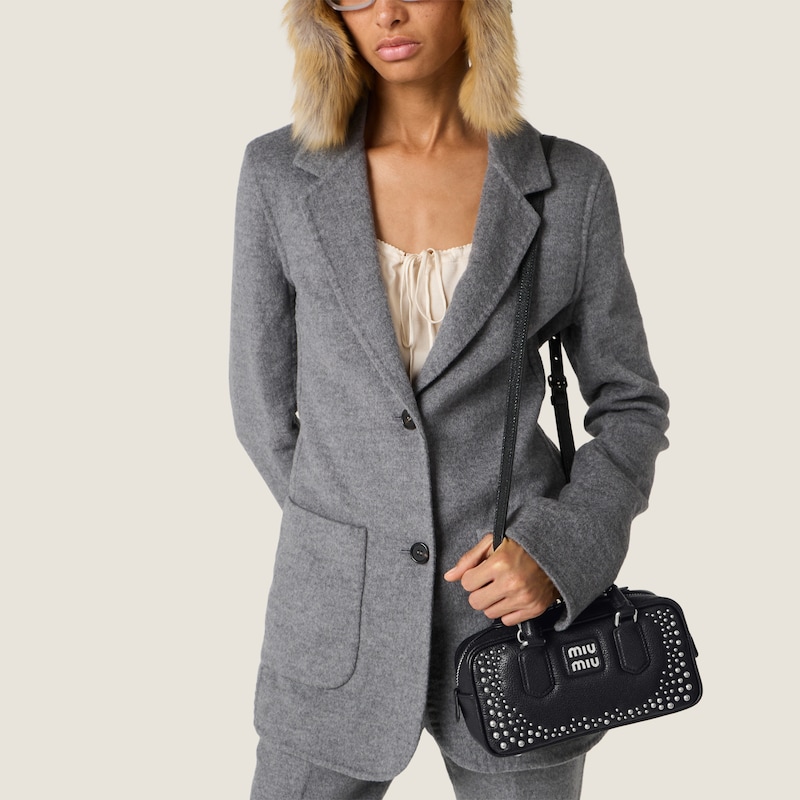 Arcadie studded leather bag