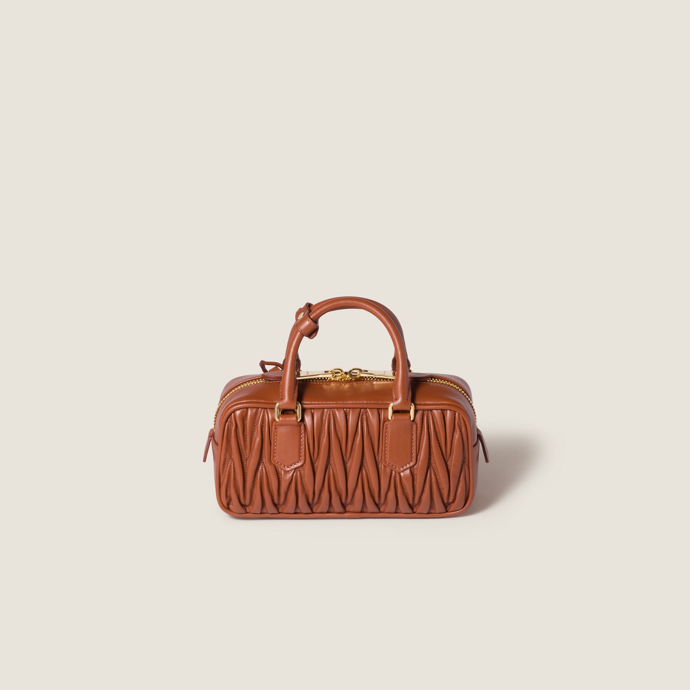 Miu Miu Arcadie Matelassé Nappa Leather Bag