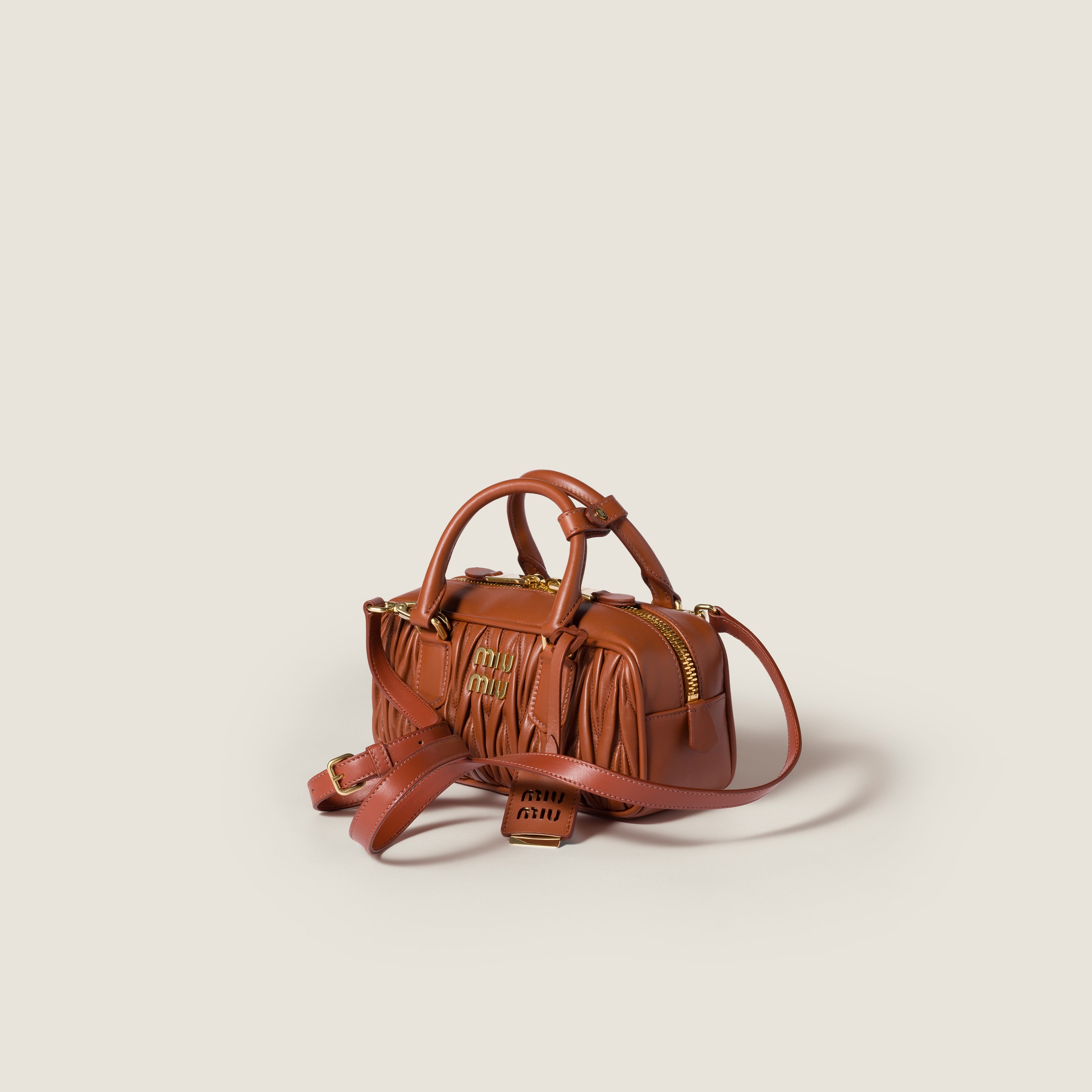 Miu Miu Arcadie Matelassé Nappa Leather Bag