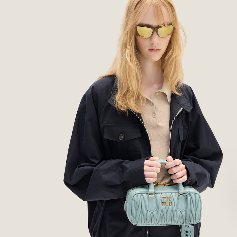 Arcadie Tasche aus Matelassé-Nappaleder