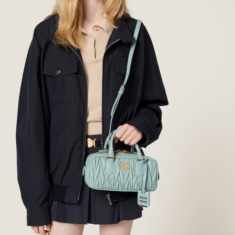 Arcadie Tasche aus Matelassé-Nappaleder