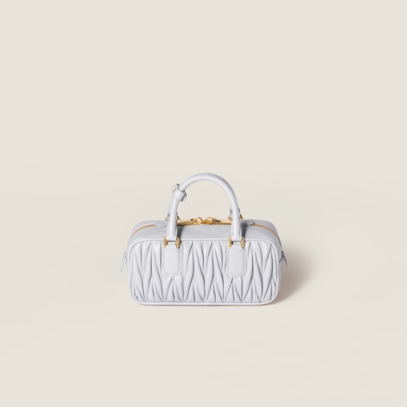 Bolso Arcadie de napa Matelassé