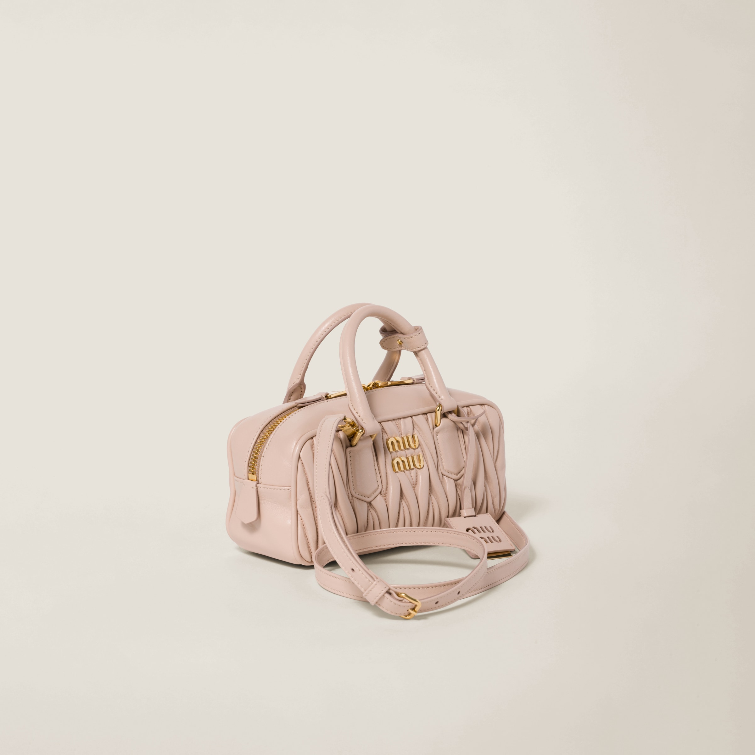 Miu Miu Arcadie Matelassé Nappa Leather Bag