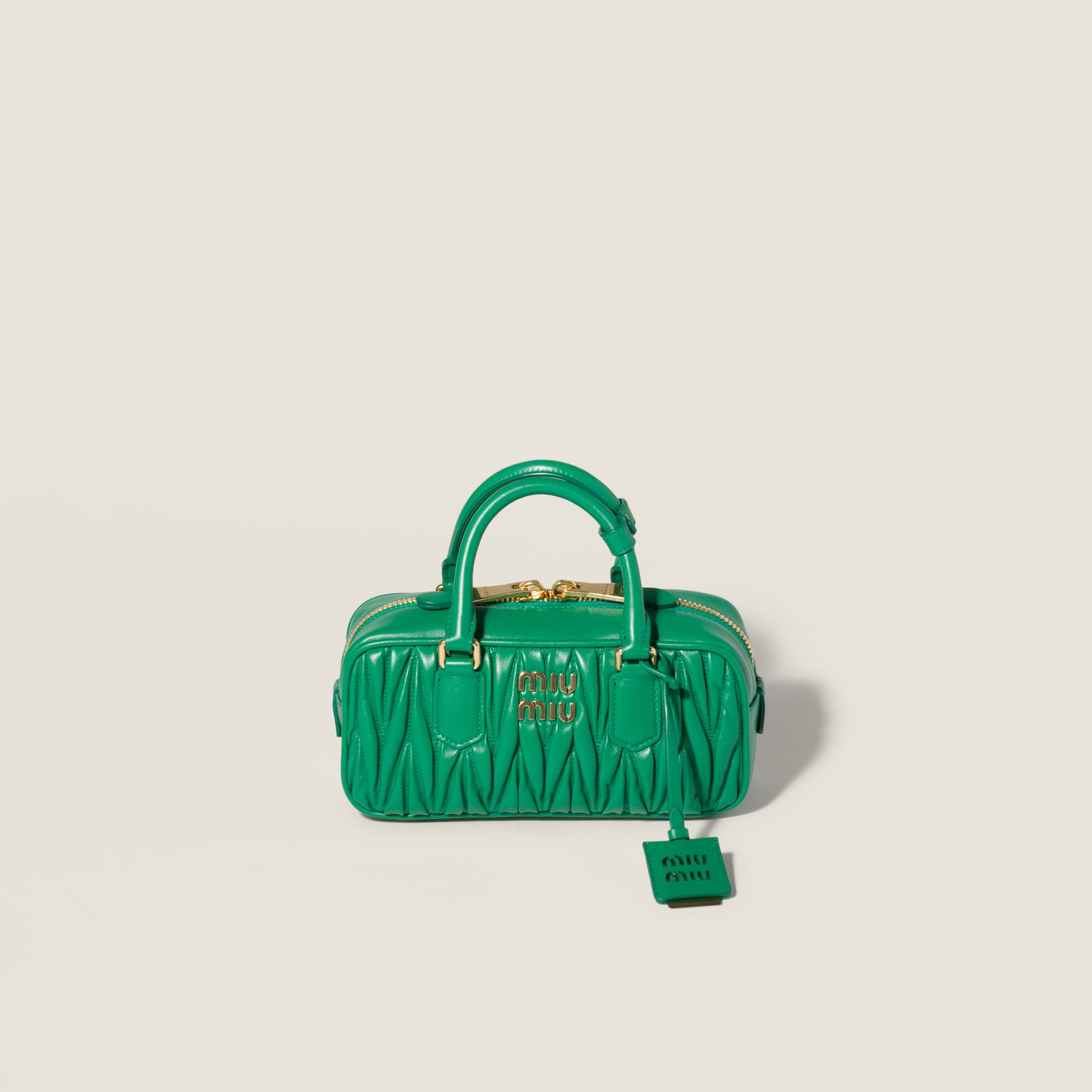 Arcadie matelassé nappa leather bag from Miu Miu - $3,300