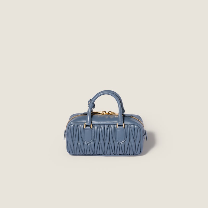 Arcadie matelassé nappa leather bag
