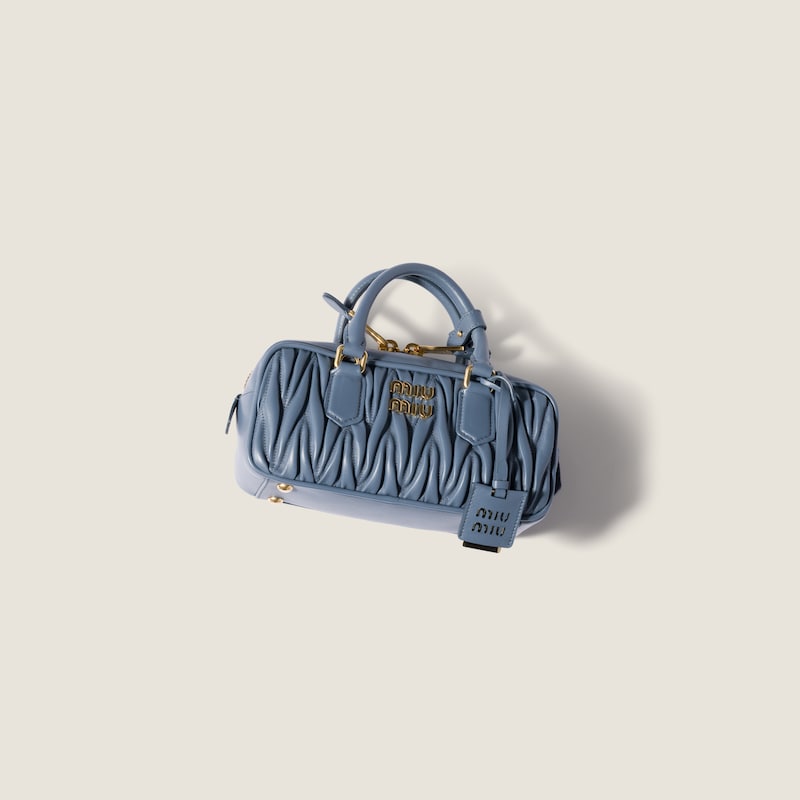 Arcadie matelassé nappa leather bag