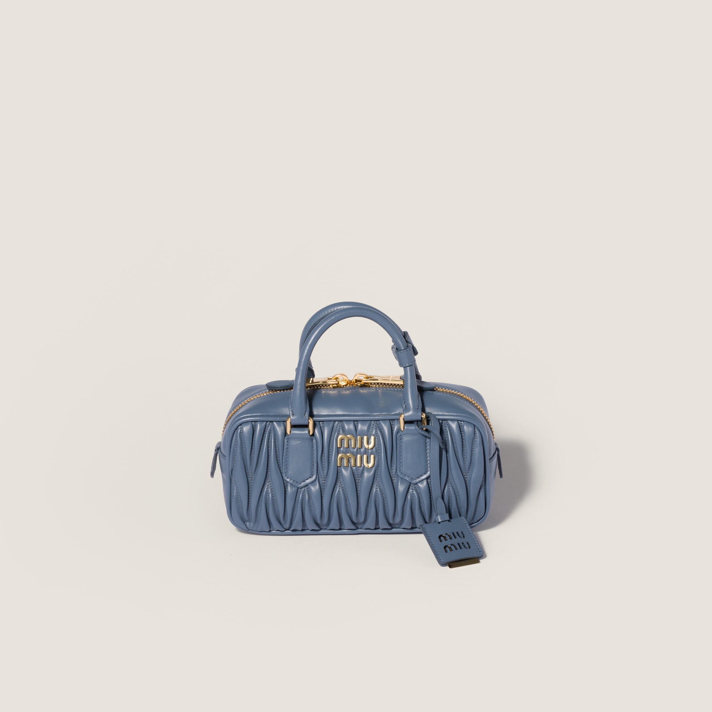 Miu Miu Arcadie matelassé nappa leather bag