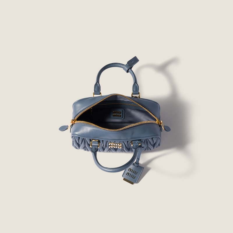 Arcadie matelassé nappa leather bag